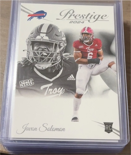 2024 Panini Prestige #376 Javon Solomon — front