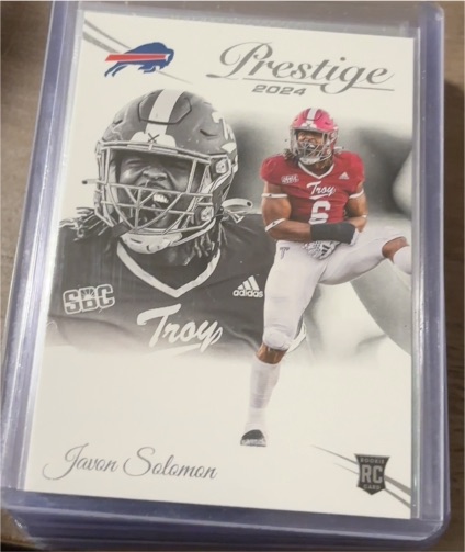 2024 Panini Prestige #376 Javon Solomon — front
