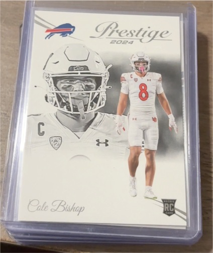 2024 Panini Prestige #384 Cole Bishop — front
