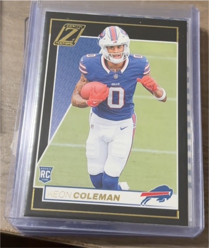 2024 Panini Zenith #163 Keon Coleman — front