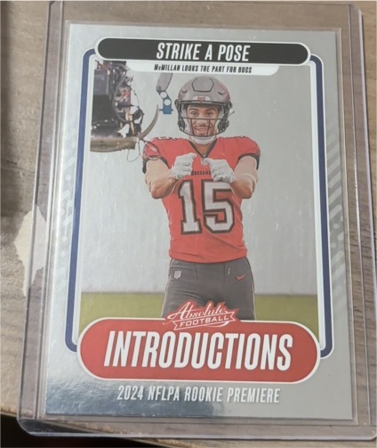 2024 Panini Absolute Introductions #I-JMN Jalen McMillan — front
