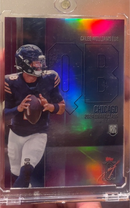 2024 Topps Signature Class #84 Caleb Williams — front