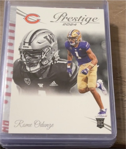 2024 Panini Prestige #310 Rome Odunze — front