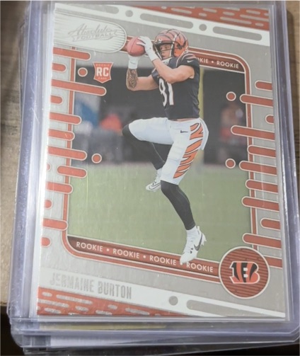 2024 Panini Absolute #166 Jermaine Burton — front