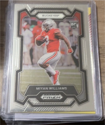 2024 Panini Prizm Draft Picks #162 Miyan Williams — front