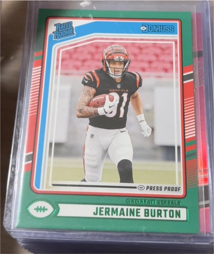 2024 Panini Donruss #368 Jermaine Burton — front
