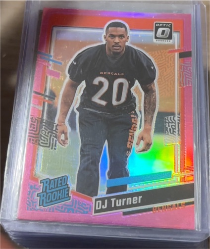 2023 Donruss Optic #319 DJ Turner — front