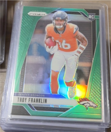 2024 Panini Prizm #393 Troy Franklin — front