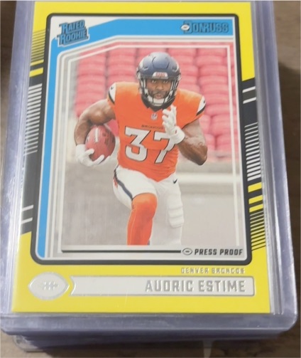 2024 Donruss #335 Audric Estime — front