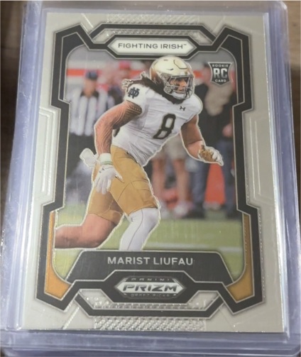 2024 Panini Prizm Draft Picks #178 Marist Liufau Rookie — front
