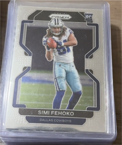 2021 Panini Prizm #371 Simi Fehoko — front