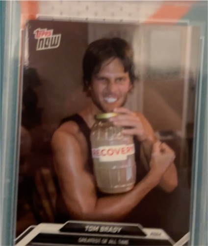 2024 Topps Now #TB-1 Tom Brady — front