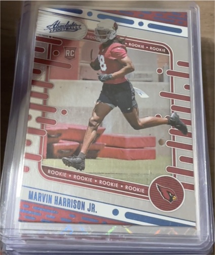 2024 Panini Absolute Football #104 Marvin Harrison Jr. — front