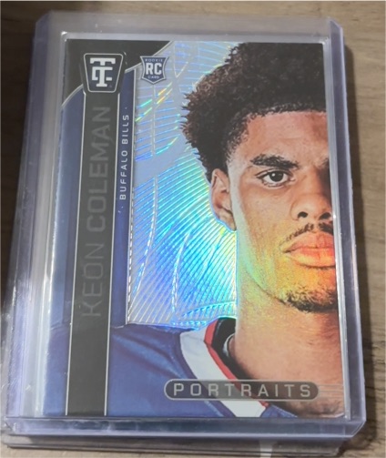 2024 Panini Totally Certified #15 Keon Coleman — front