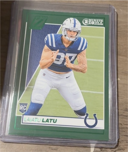 2024 Panini Zenith #167 Laiatu Latu — front