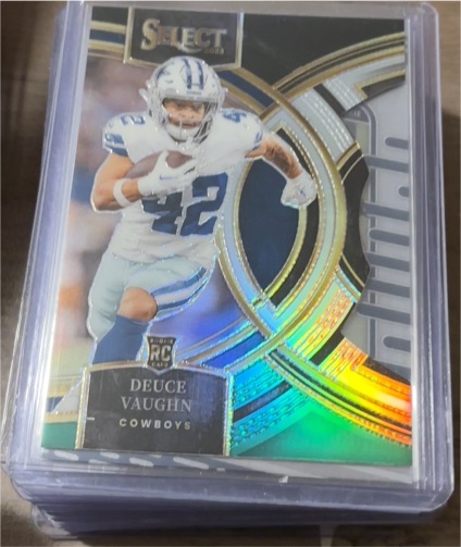 2023 Panini Select #128 Deuce Vaughn — front