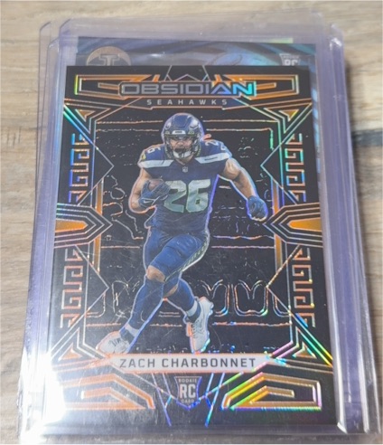 2023 Panini Obsidian #188 Zach Charbonnet — front