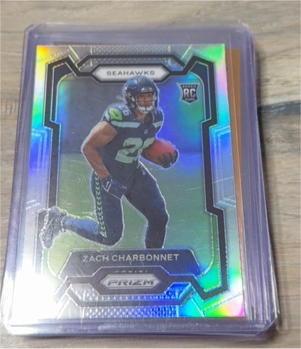 2023 Panini Prizm #392 Zach Charbonnet — front