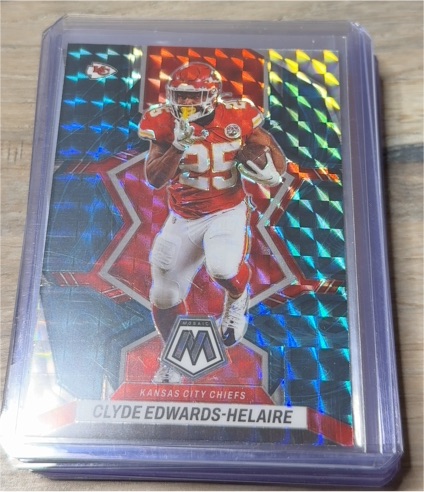 2022 Panini Mosaic #95 Clyde Edwards-Helaire — front
