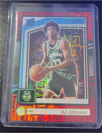 2024-25 Panini Donruss #222 AJ Johnson — front