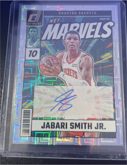 2024-25 Panini Donruss #10 Jabari Smith Jr. Net Marvels — front