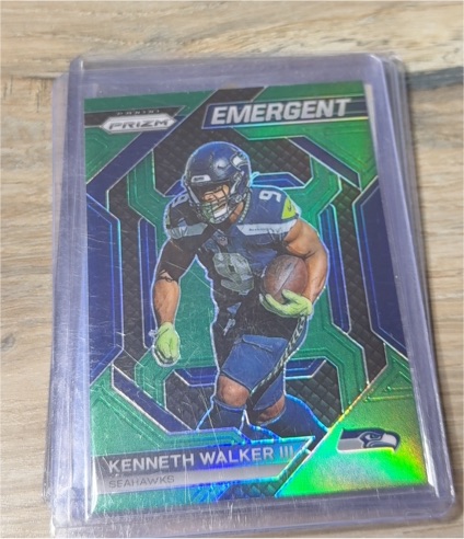 2023 Panini Prizm Emergent #H-14 Kenneth Walker III — front