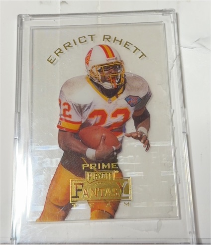 1995 Playoff Prime Fantasy Team #FT13 Errict Rhett Buccaneers — front