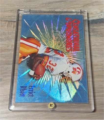 1995 Topps #6 Errict Rhett Sensational Sophomores — front