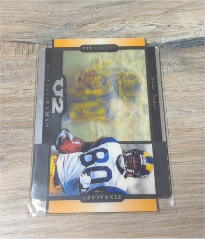 1997 Pinnacle V2 #V-9 Isaac Bruce — front