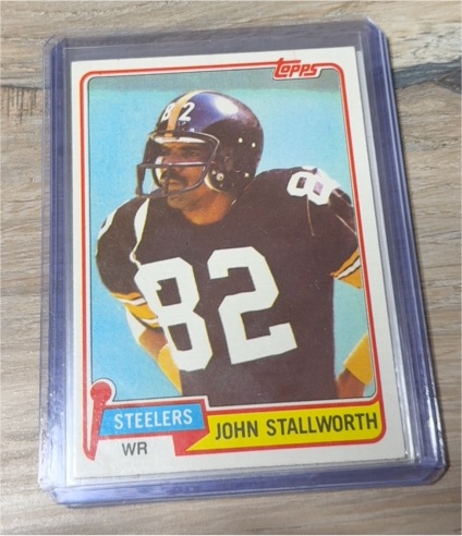 1981 Topps #476 John Stallworth — front