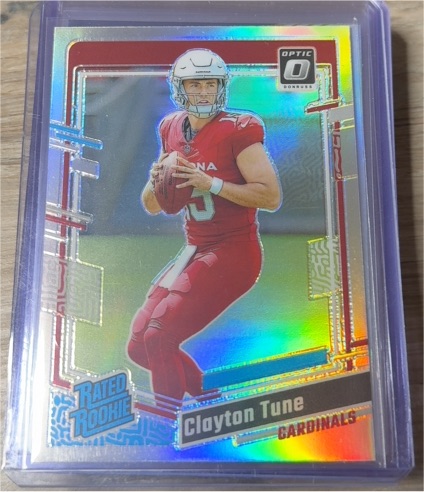 2023 Panini Donruss Optic #202 Clayton Tune — front