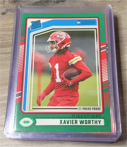 2024 Panini Donruss #398 Xavier Worthy — front