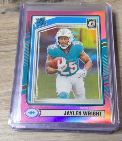 2024 Donruss Optic #344 Jaylen Wright — front