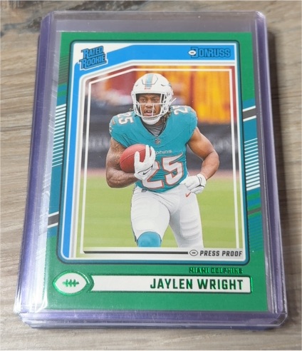2024 Panini Donruss #344 Jaylen Wright — front