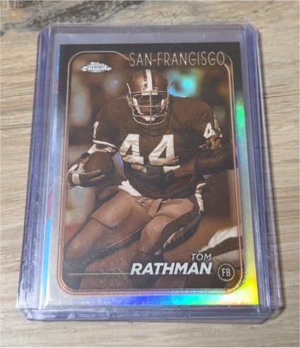 2024 Topps Chrome #181 Tom Rathman — front