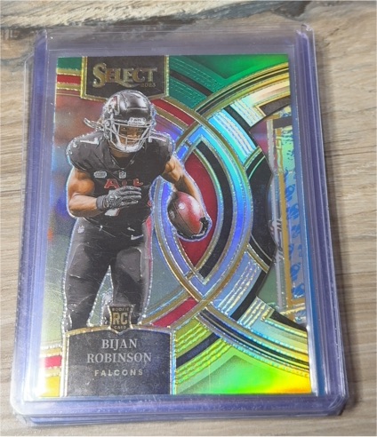 2023 Panini Select Premier Level #180 Bijan Robinson — front