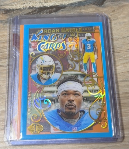 2023 Panini Illusions #6 Derwin James Jr. King of Cards — front