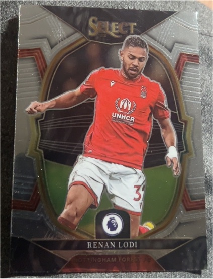2022-23 Panini Select Premier League #77 Renan Lodi Nottingham Forest — front