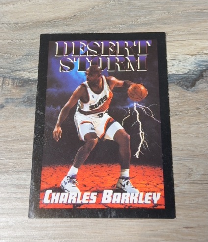 1993-94 Skybox Premium #332 Charles Barkley Desert Storm Phoenix Suns — front