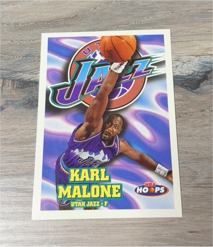1997-98 NBA Hoops #150 Karl Malone — front