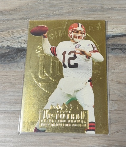 1995 Fleer Ultra Gold Medallion Edition #125 Vinny Testaverde — front