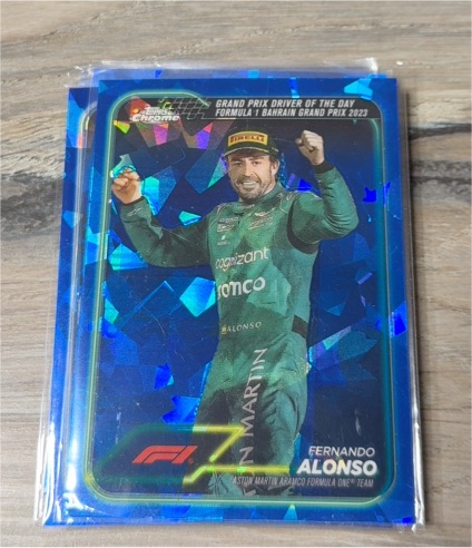 2024 Topps Chrome Formula 1 #159 Fernando Alonso — front