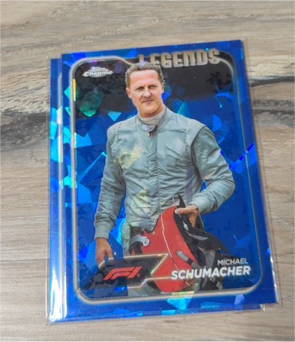 2024 Topps Chrome Formula 1 #197 Michael Schumacher — front