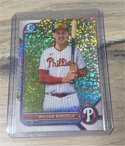 2022 Bowman Chrome #BCP-159 William Bergolla — front