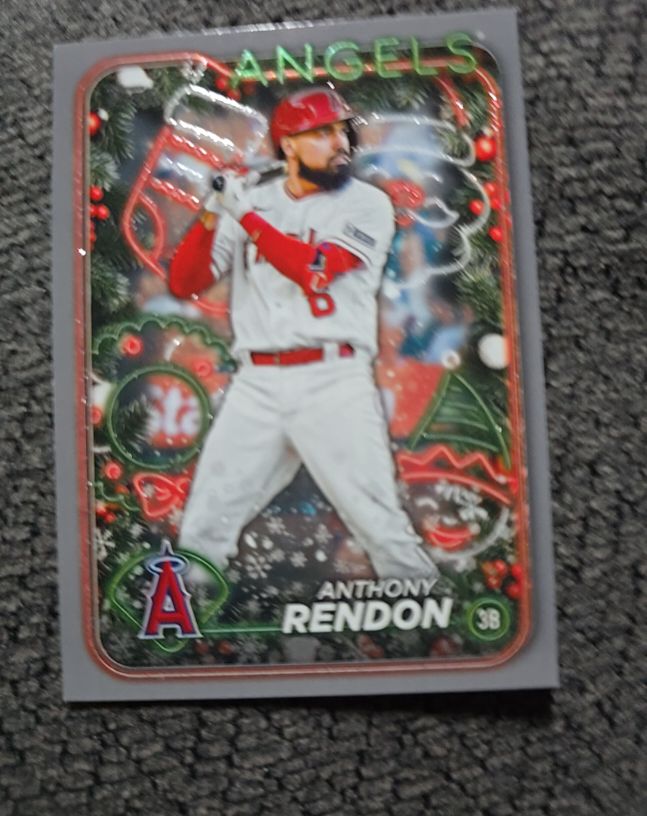 2024 Topps Holiday #H137 Anthony Rendon — front