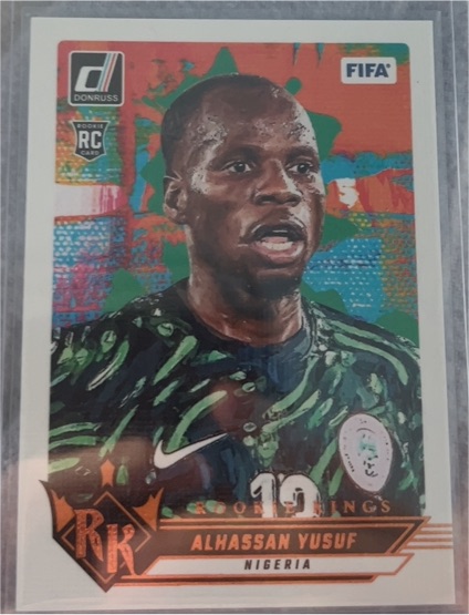2024-25 Donruss #3 Alhassan Yusuf Rookie Kings Nigeria — front