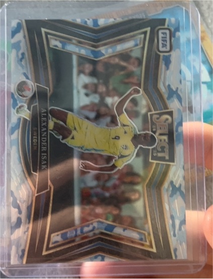 2024-25 Panini Select Premier League Field Level Alexander Isak — front