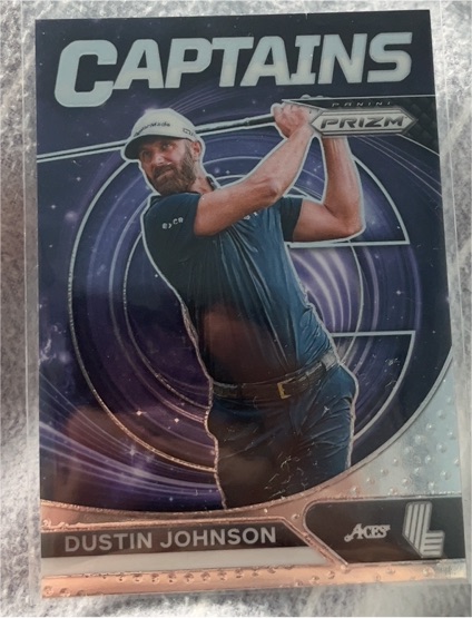 2024 Panini Prizm LIV Golf Captains #70 Dustin Johnson — front