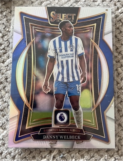 2024-25 Panini Select Premier League #40 Danny Welbeck — front