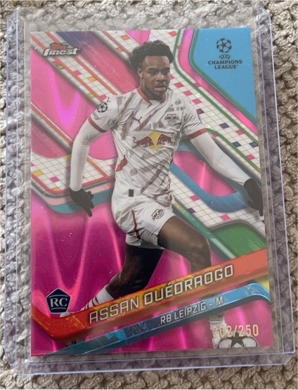 2024-25 Topps Finest UEFA Club Competitions #55 Assan Ouedraogo — front